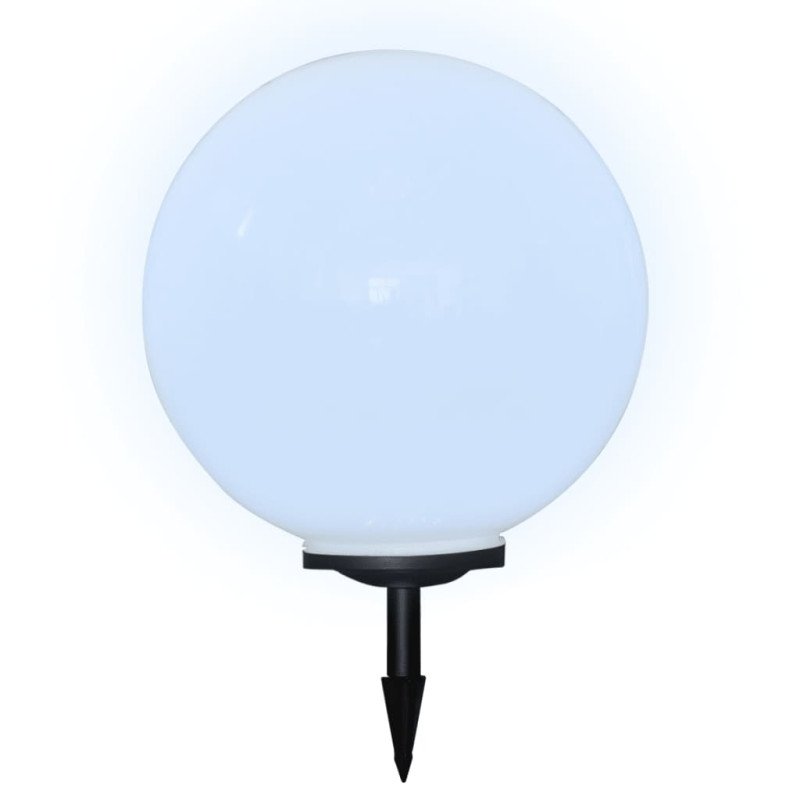 vidaXL Vonkajšie LED lampy k chodníku so špicatým hrotom 2 ks 50 cm