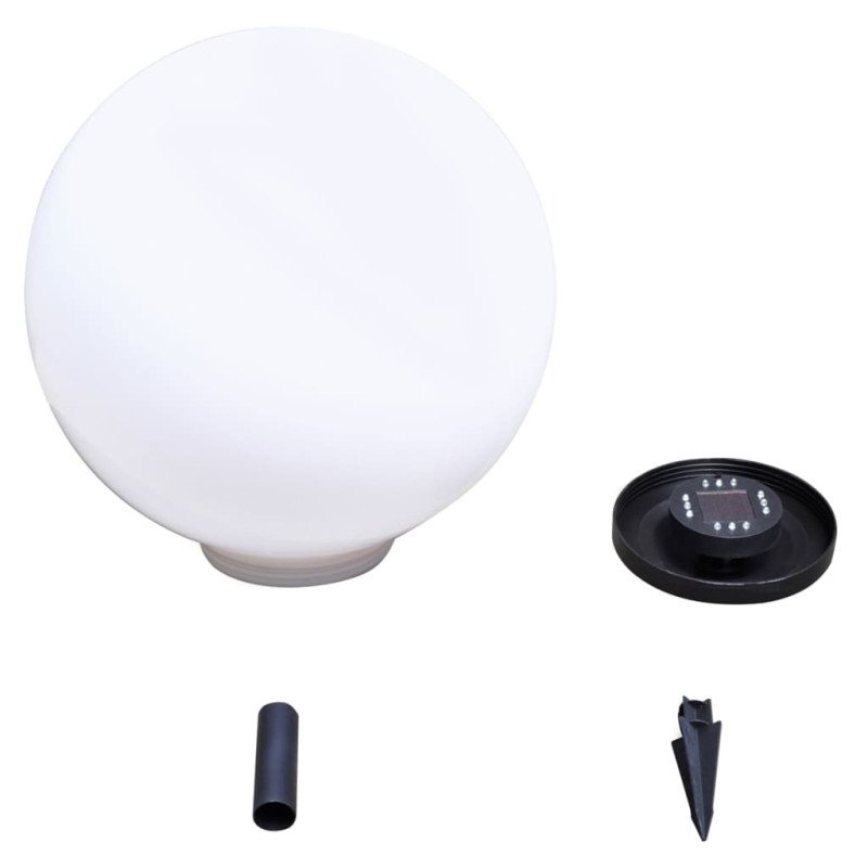 vidaXL Vonkajšie LED lampy k chodníku so špicatým hrotom 2 ks 50 cm