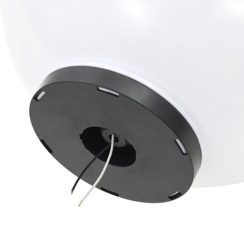 vidaXL LED lampy v tvare gule 2 ks 50 cm PMMA