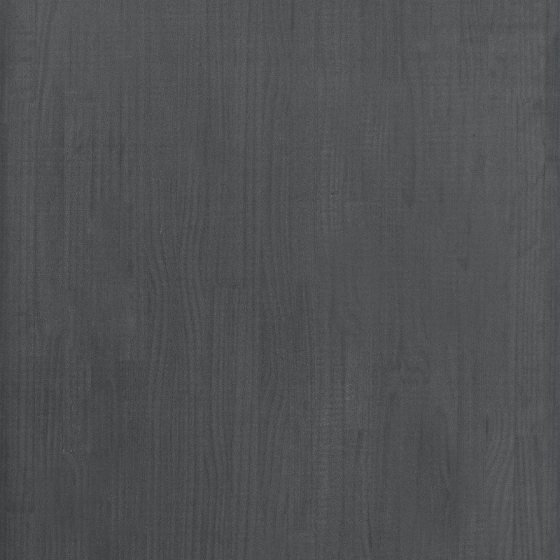 vidaXL Úložná polica sivá 60x30x105 cm borovicový masív