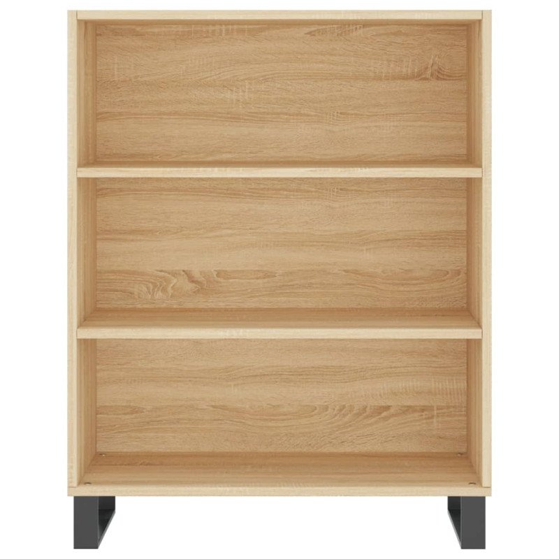 vidaXL Vysoká skrinka dub sonoma 69,5x32,5x180 cm kompozitné drevo