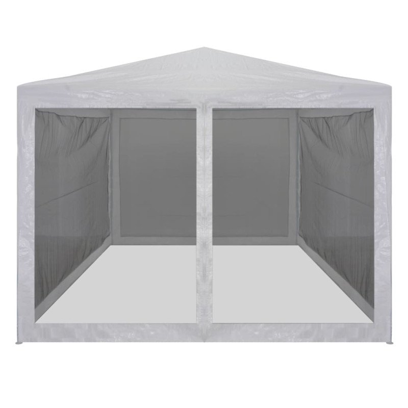 vidaXL Párty stan so 4 sieťkovanými bočnými stenami 4x3 m
