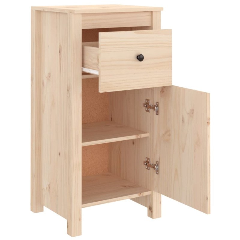 vidaXL Komoda 40x35x80 cm borovicový masív