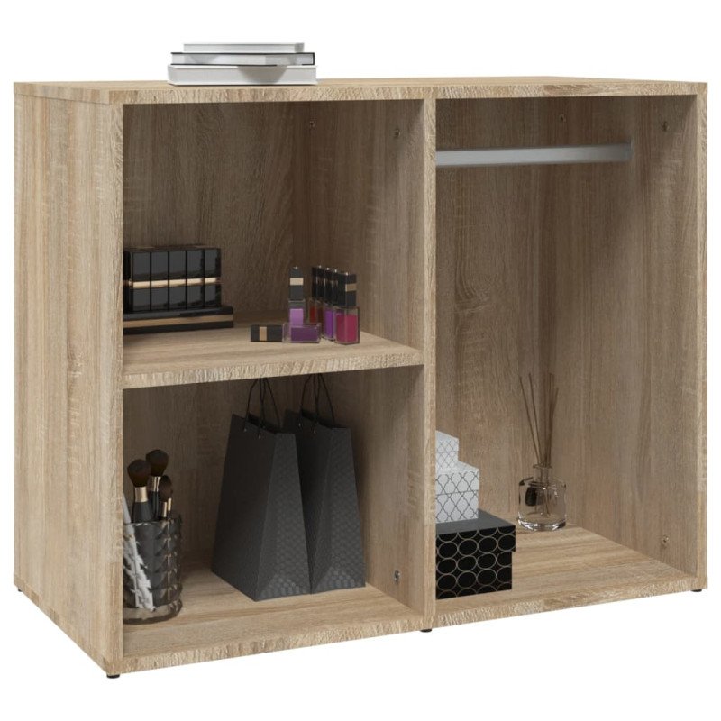 vidaXL Kozmetická skrinka dub sonoma 80x40x65 cm spracované drevo