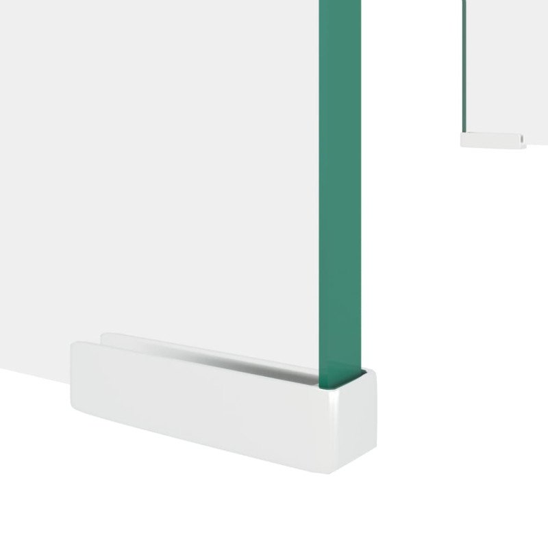 vidaXL TV stojan/stojan pod monitor z priehľadného skla, 60x25x11 cm