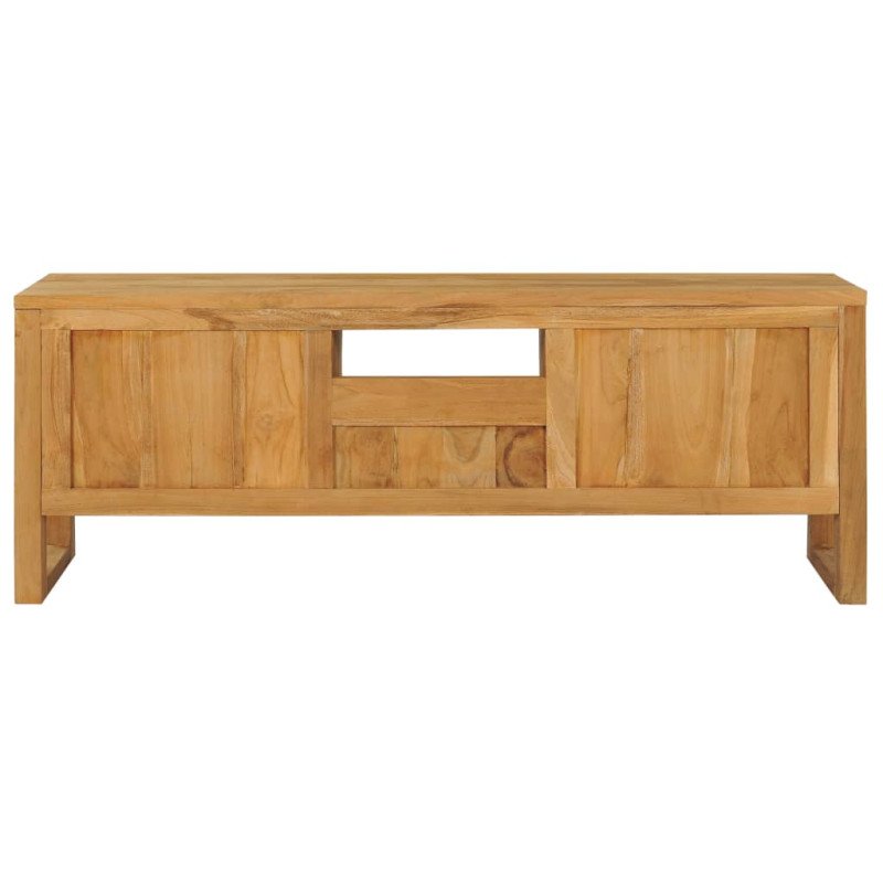 vidaXL TV skrinka 120x32x45 cm masívne teakové drevo