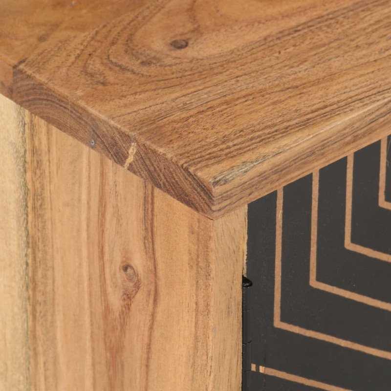 vidaXL TV skrinka 115x30x39 cm masívne akáciové drevo vidaXL TV skrinka 115x30x39 cm masívne akáciové drevo