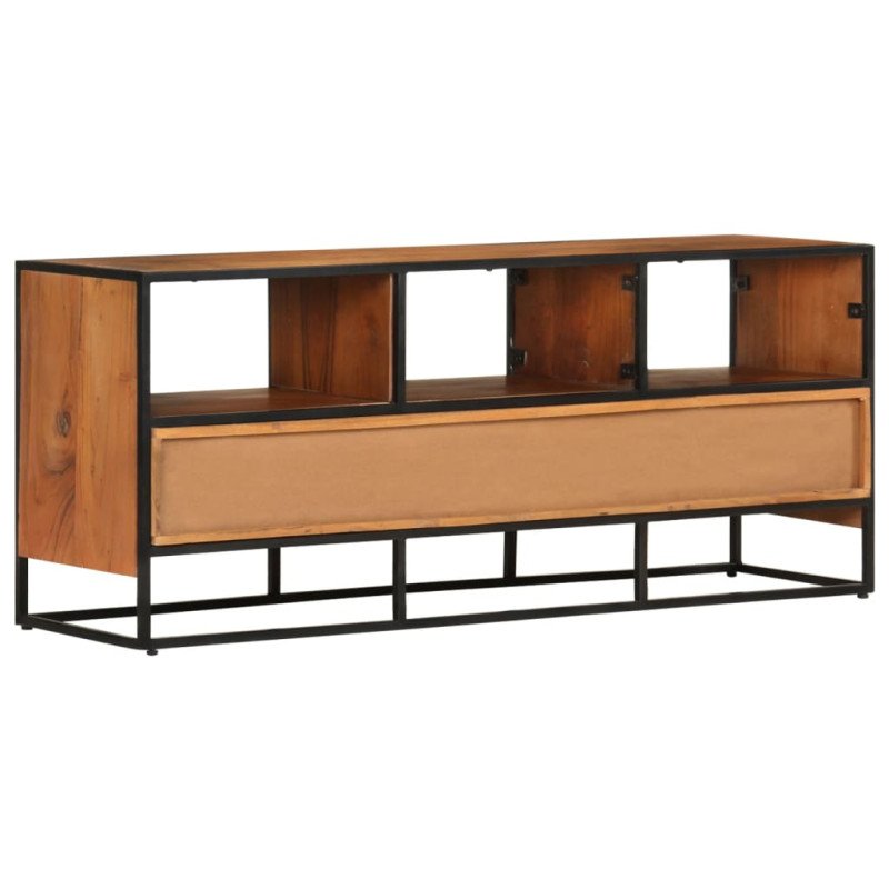 vidaXL TV skrinka 110x30x45 cm akáciový masív