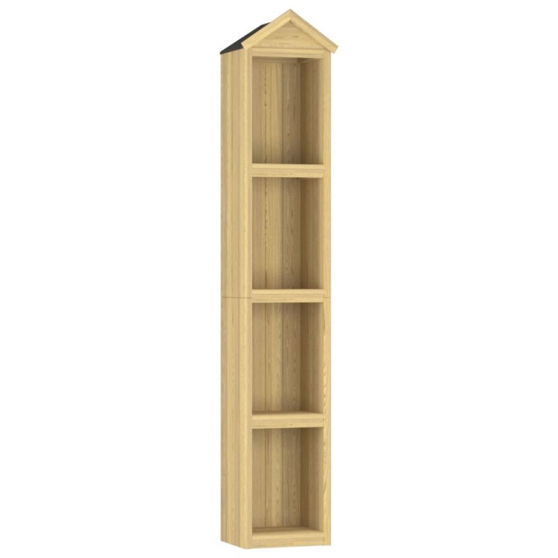 vidaXL Záhradná kôlňa na náradie 40x33x222 cm impregnovaná borovica 