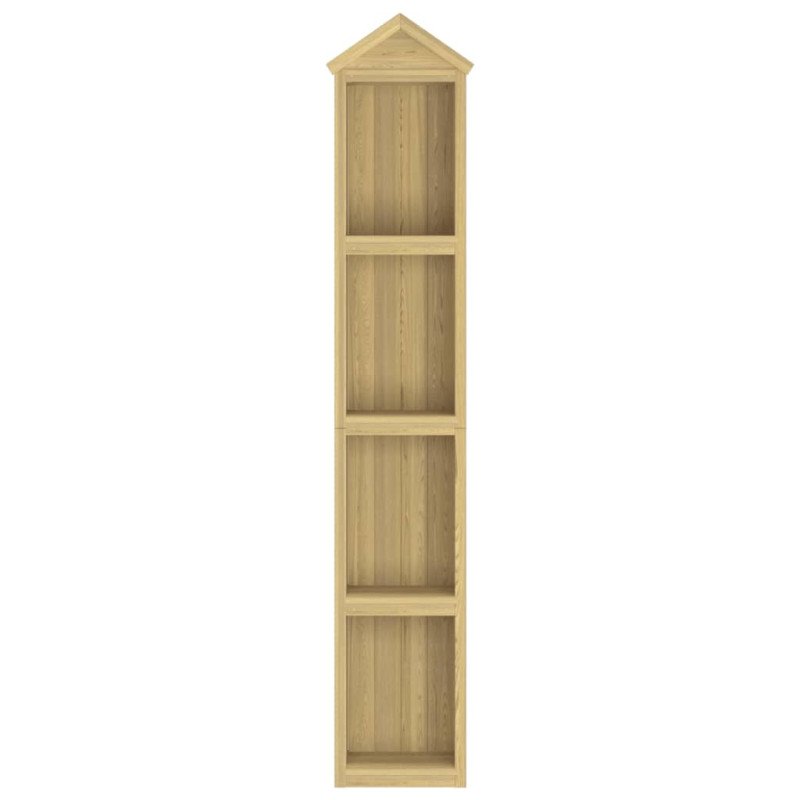 vidaXL Záhradná kôlňa na náradie 40x33x222 cm impregnovaná borovica 