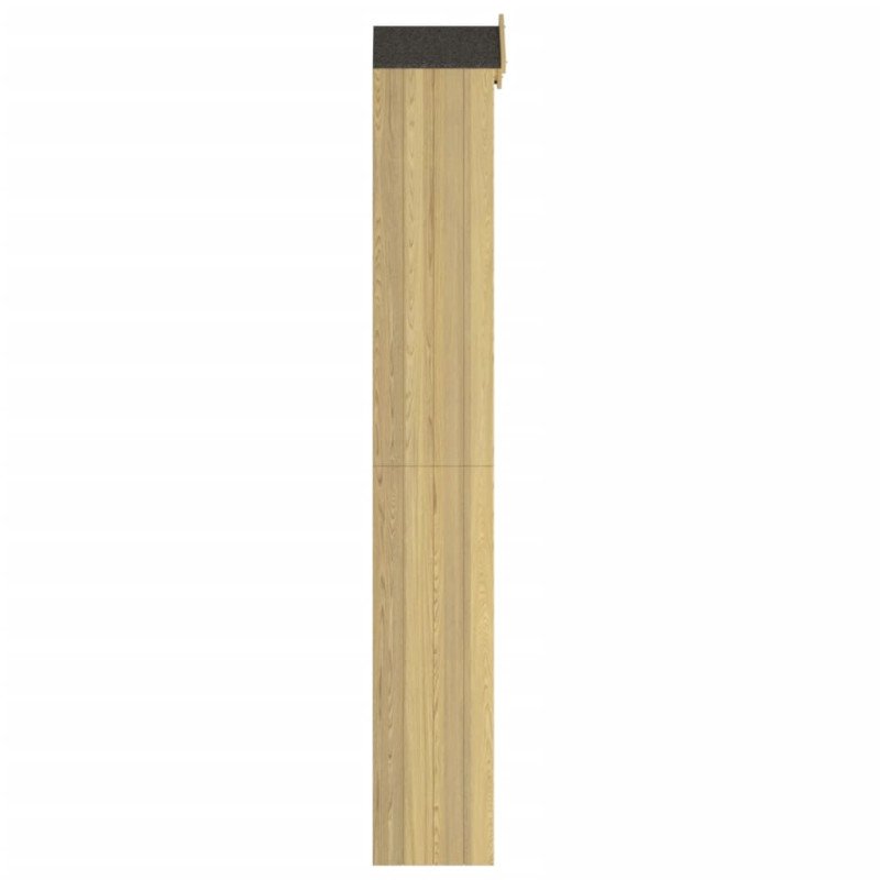 vidaXL Záhradná kôlňa na náradie 40x33x222 cm impregnovaná borovica 