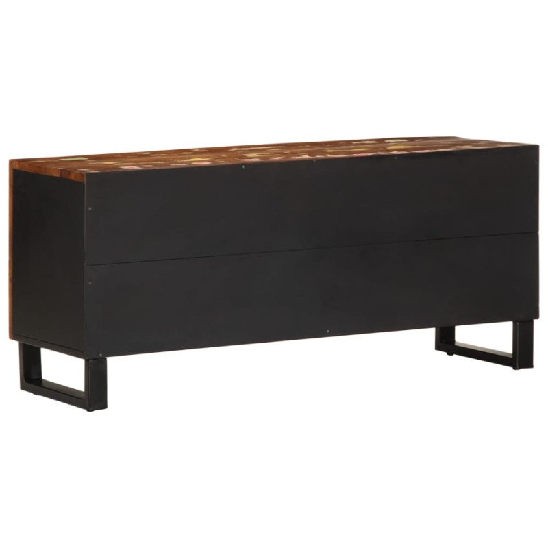 vidaXL TV skrinka 105x33,5x46 cm recyklovaný masív a kompozitné drevo