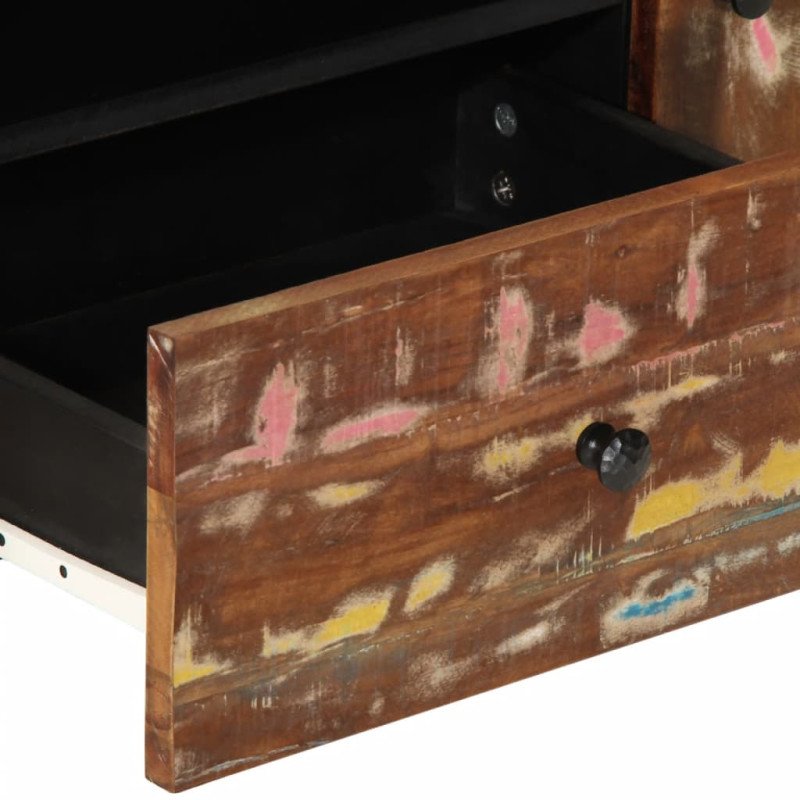 vidaXL TV skrinka 105x33,5x46 cm recyklovaný masív a kompozitné drevo