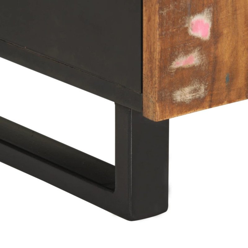 vidaXL TV skrinka 105x33,5x46 cm recyklovaný masív a kompozitné drevo