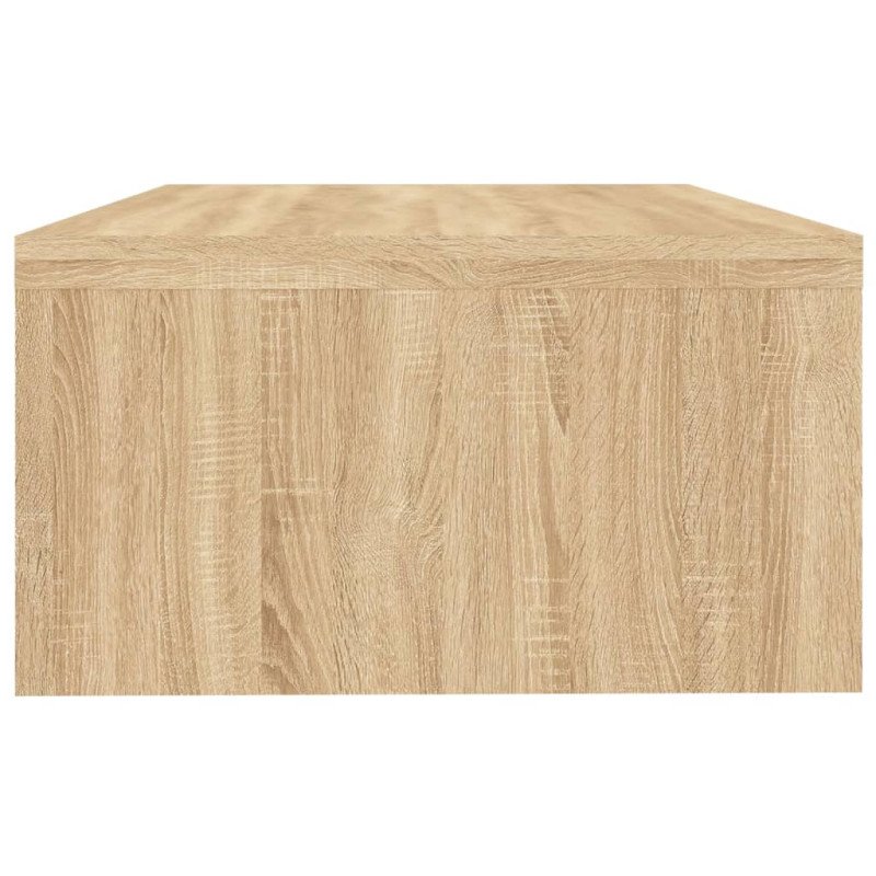 vidaXL Stojan na monitor farba dubu sonoma 42x24x13 cm drevotrieska