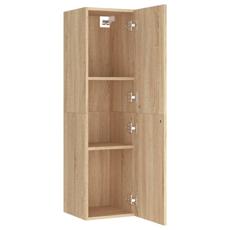 vidaXL TV skrinka, dub sonoma 30,5x30x110 cm, kompozitné drevo