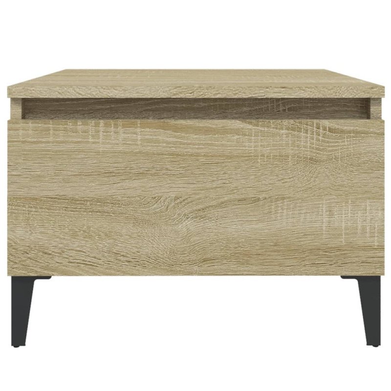 vidaXL Bočný stolík dub sonoma 50x46x35 cm spracované drevo