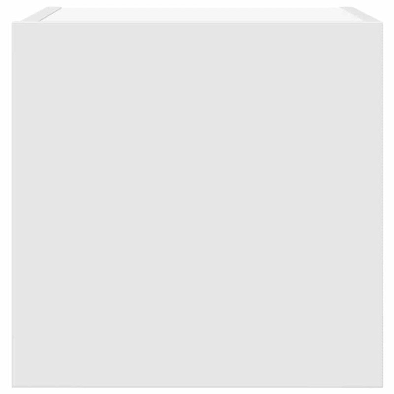 vidaXL Nástenné TV skrinky 2 ks biele 30,5x30x30 cm