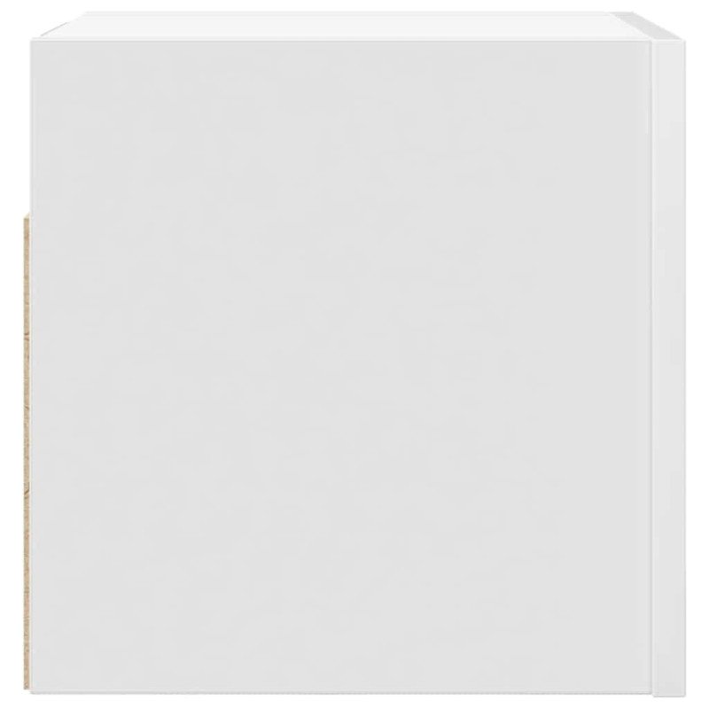 vidaXL Nástenné TV skrinky 2 ks biele 30,5x30x30 cm