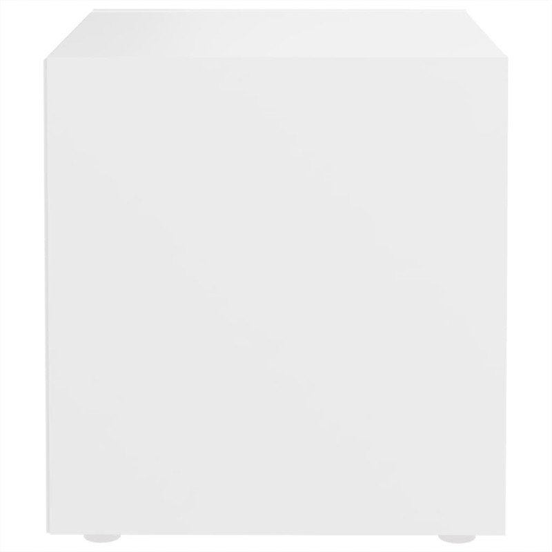 vidaXL TV skrinky 2 ks biele 37x35x37 cm drevotrieska vidaXL TV skrinky 2 ks biele 37x35x37 cm drevotrieska