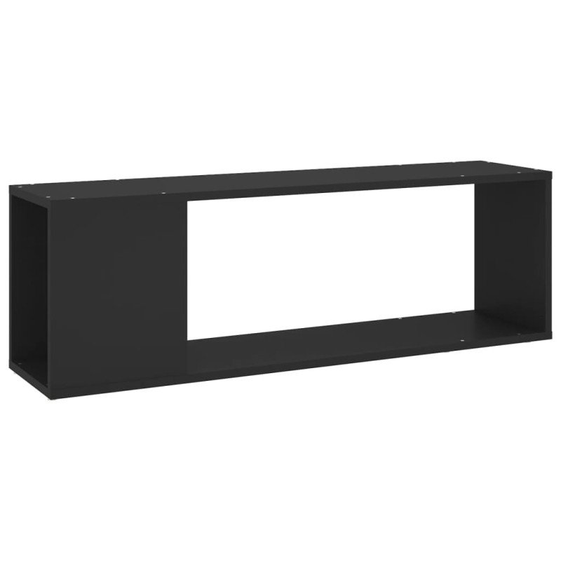vidaXL TV skrinka čierna 100x24x32 cm drevotrieska