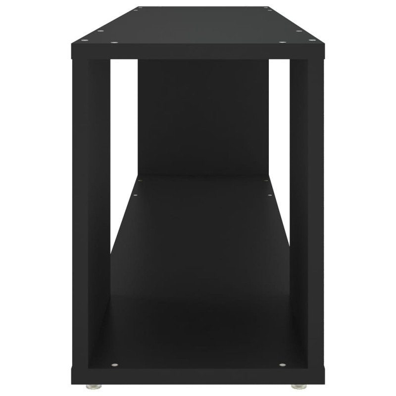 vidaXL TV skrinka čierna 100x24x32 cm drevotrieska