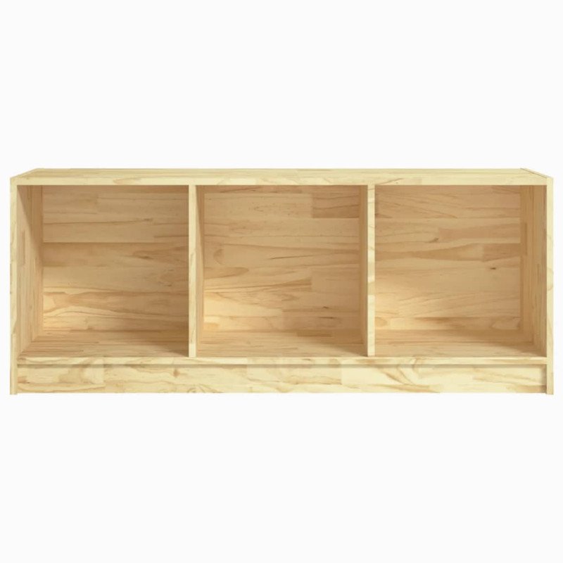 vidaXL TV skrinka 104x33x41 cm, borovicový masív