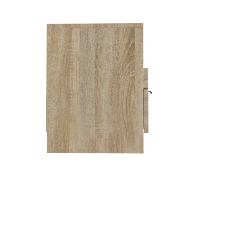vidaXL TV skrinka dub sonoma 150x33,5x45 cm spracované drevo