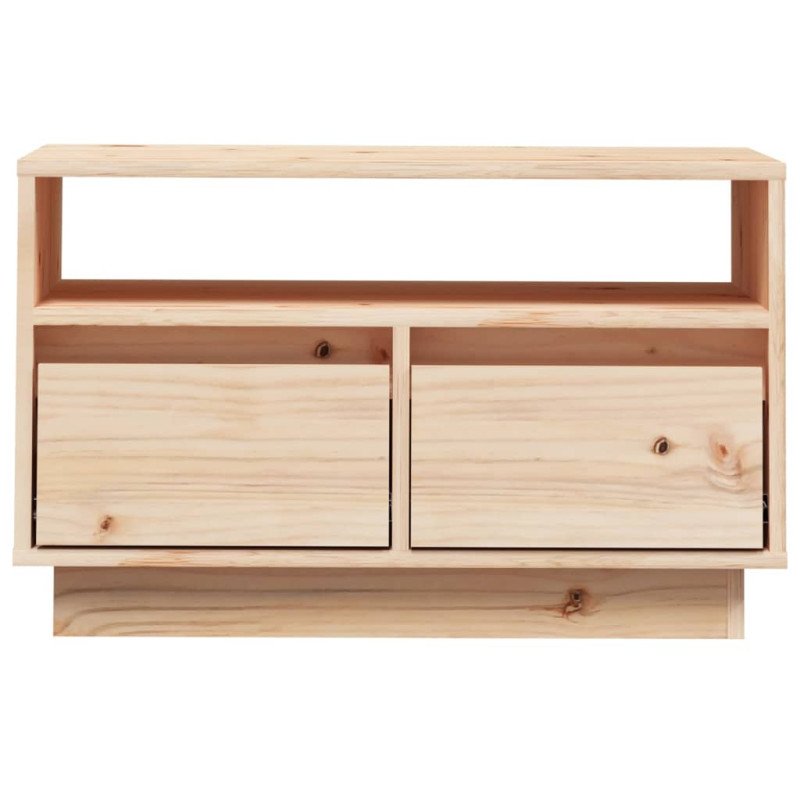 vidaXL TV skrinka 60x35x37 cm masívna borovica