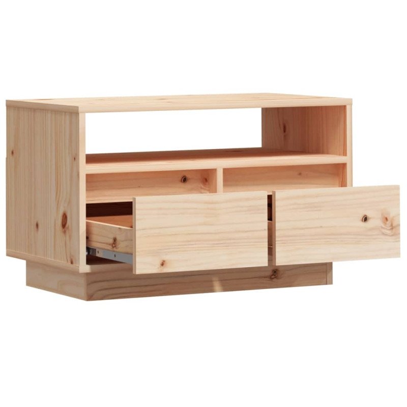 vidaXL TV skrinka 60x35x37 cm masívna borovica