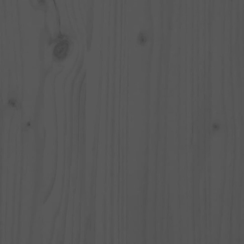 vidaXL TV skrinka sivá 60x35x37 cm masívna borovica