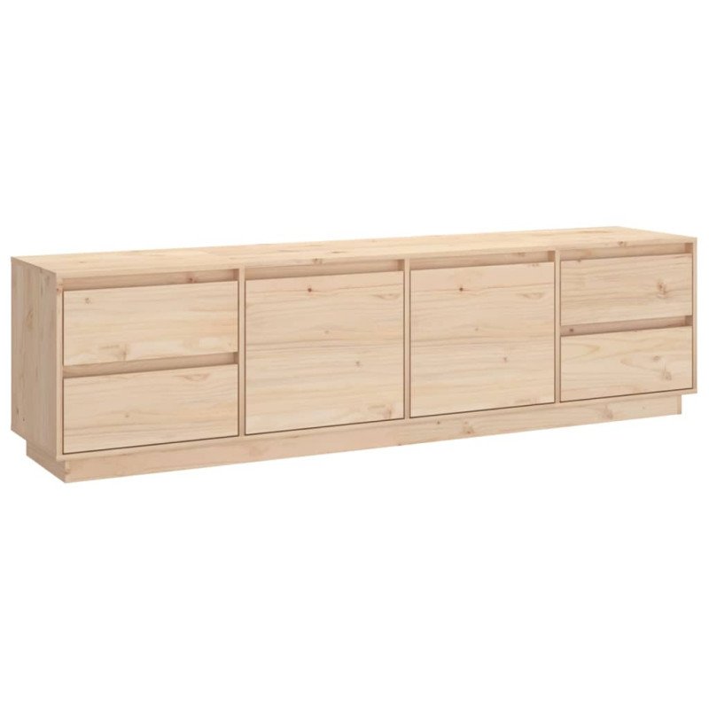 vidaXL TV skrinka 176x37x47,5 cm masívna borovica