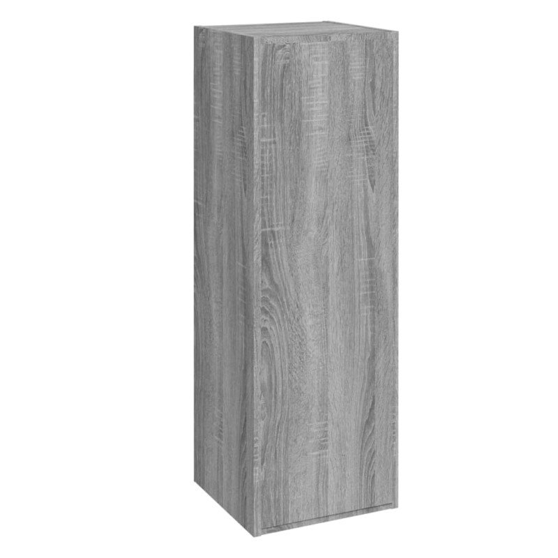 vidaXL TV skrinka sivý dub sonoma 30,5x30x90 cm spracované drevo