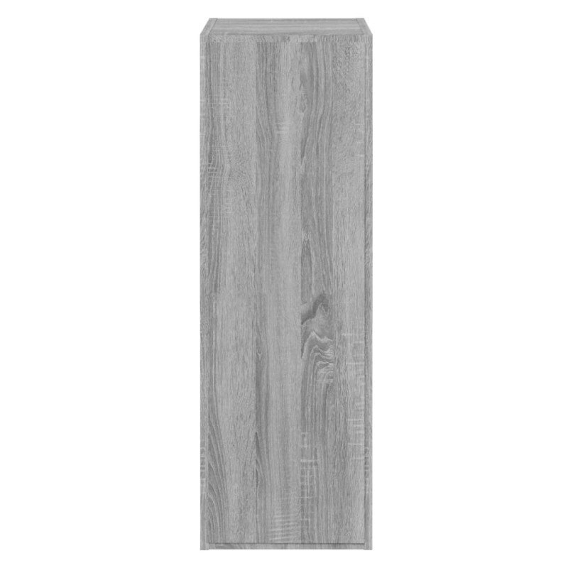 vidaXL TV skrinka sivý dub sonoma 30,5x30x90 cm spracované drevo