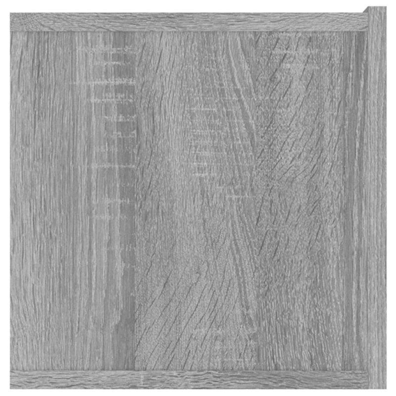 vidaXL TV stolíky 2 ks sivý dub sonoma 80x30x30 cm spracované drevo