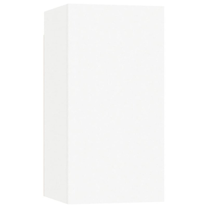 vidaXL TV skrinky 7 ks biele 30,5x30x60 cm drevotrieska