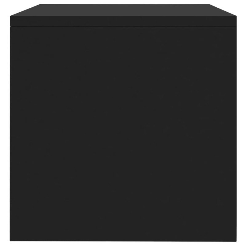 vidaXL Nočné stolíky 2 ks čierne 40x30x30 cm drevotrieska 