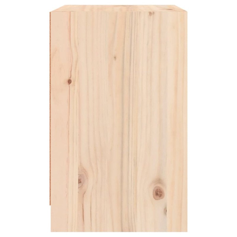 vidaXL Nočné stolíky 2 ks 40x31x50 cm, borovicový masív