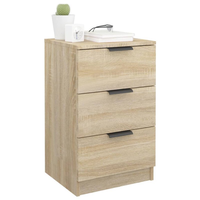 vidaXL Nočné stolíky 2 ks dub sonoma 40x36x65 cm