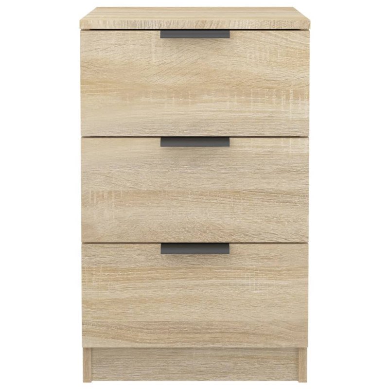 vidaXL Nočné stolíky 2 ks dub sonoma 40x36x65 cm