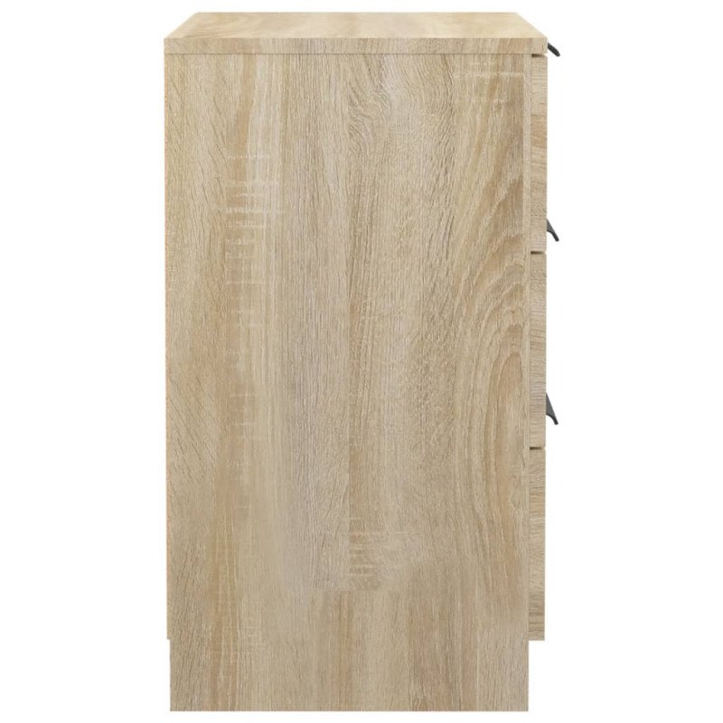 vidaXL Nočné stolíky 2 ks dub sonoma 40x36x65 cm