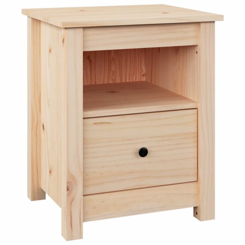 vidaXL Nočný stolík 40x35x49 cm masívne borovicové drevo