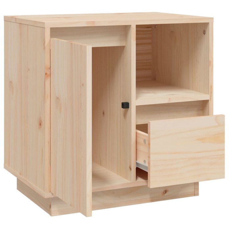 vidaXL Nočné stolíky 2 ks 50x34x50 cm borovicový masív