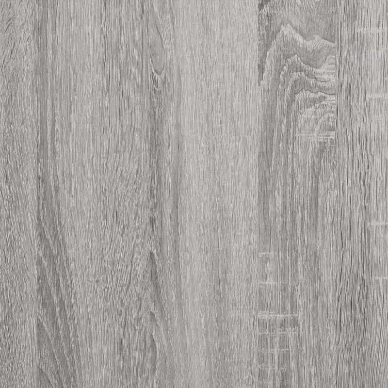 vidaXL Nástenné nočné stolíky 2 ks sivé dub sonoma 50x36x40 cm