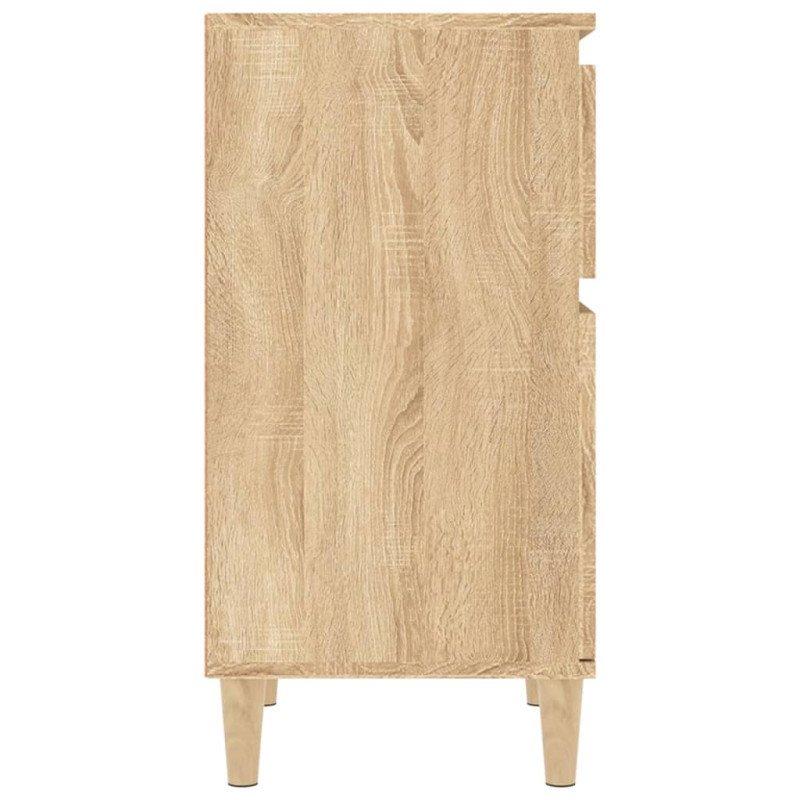 vidaXL Nočný stolík dub sonoma 40x35x70 cm