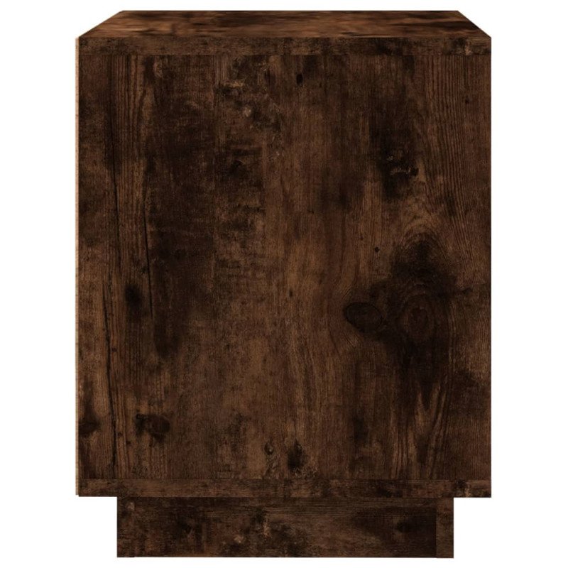vidaXL Nočný stolík dymový dub 44x35x45 cm spracované drevo