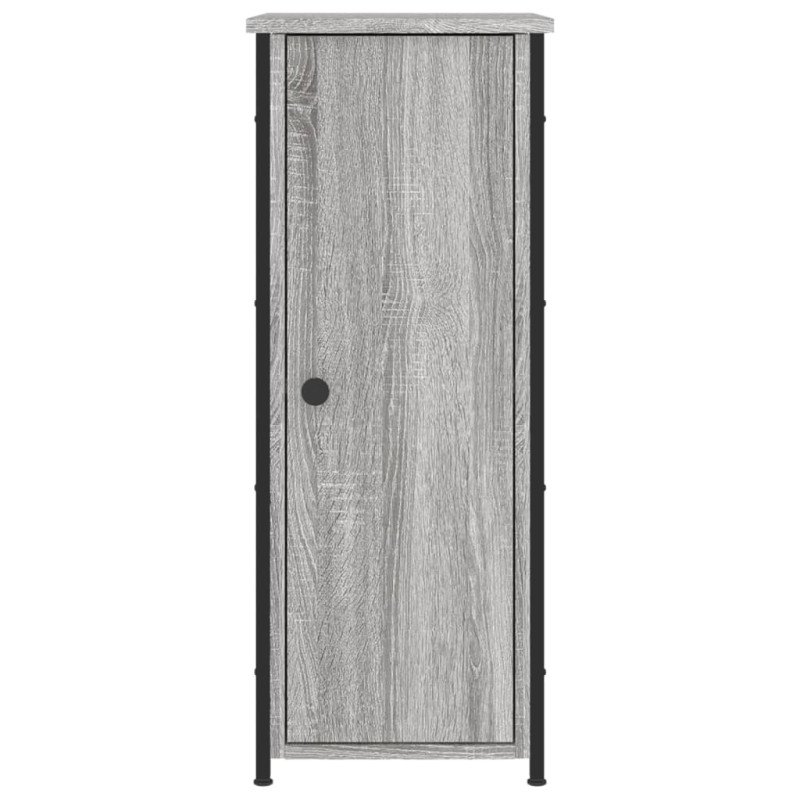 vidaXL Nočný stolík sivý sonoma 32x42x80 cm kompozitné drevo