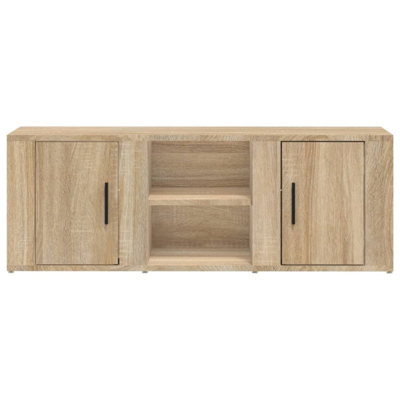 vidaXL TV skrinka dub sonoma 100x31,5x35 cm spracované drevo