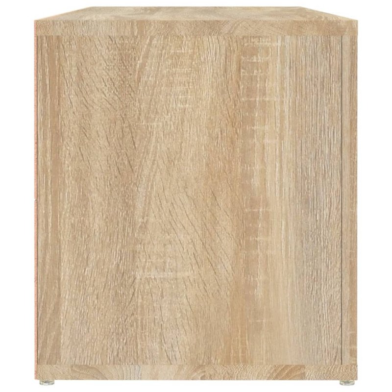 vidaXL TV skrinka dub sonoma 100x31,5x35 cm spracované drevo