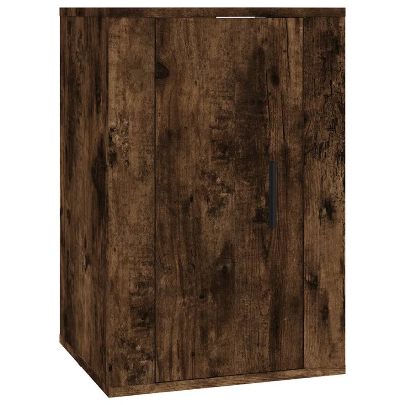 vidaXL Nástenné TV skrinky 2 ks dymový dub 40x34,5x60 cm
